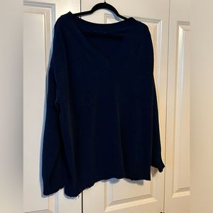 Navy blue sweater
